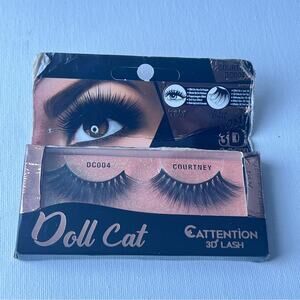 EBIN NEW YORK Wild Cat Strip Cat Eye 3D Makeup Beauty Lash Extension COURTNEY